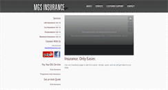 Desktop Screenshot of mgsinsurance.com